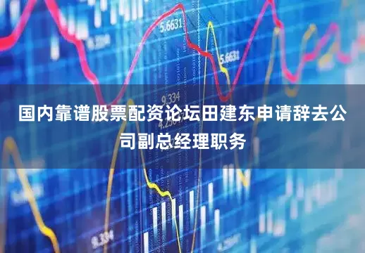 国内靠谱股票配资论坛田建东申请辞去公司副总经理职务